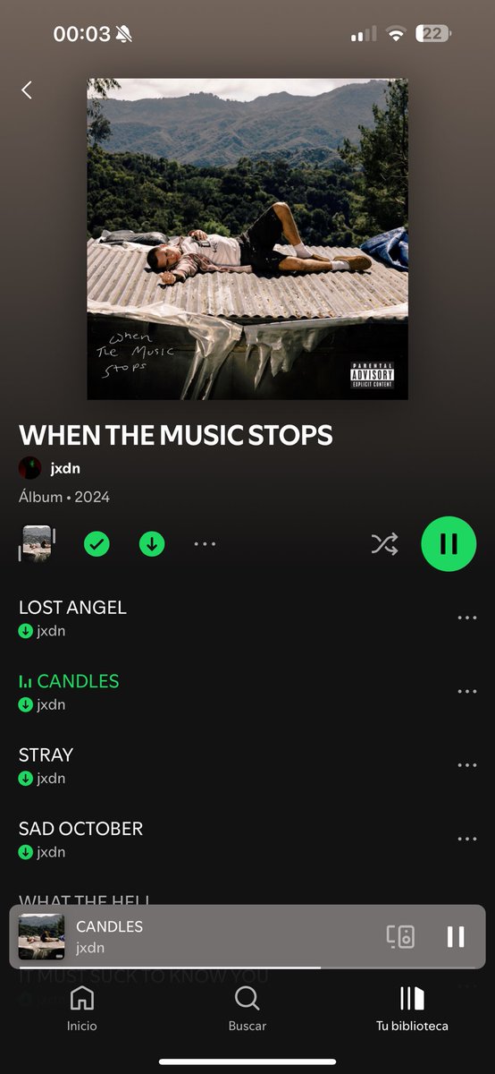 alljxdn's tweet image. When the music stops we will tell you about tomorrow