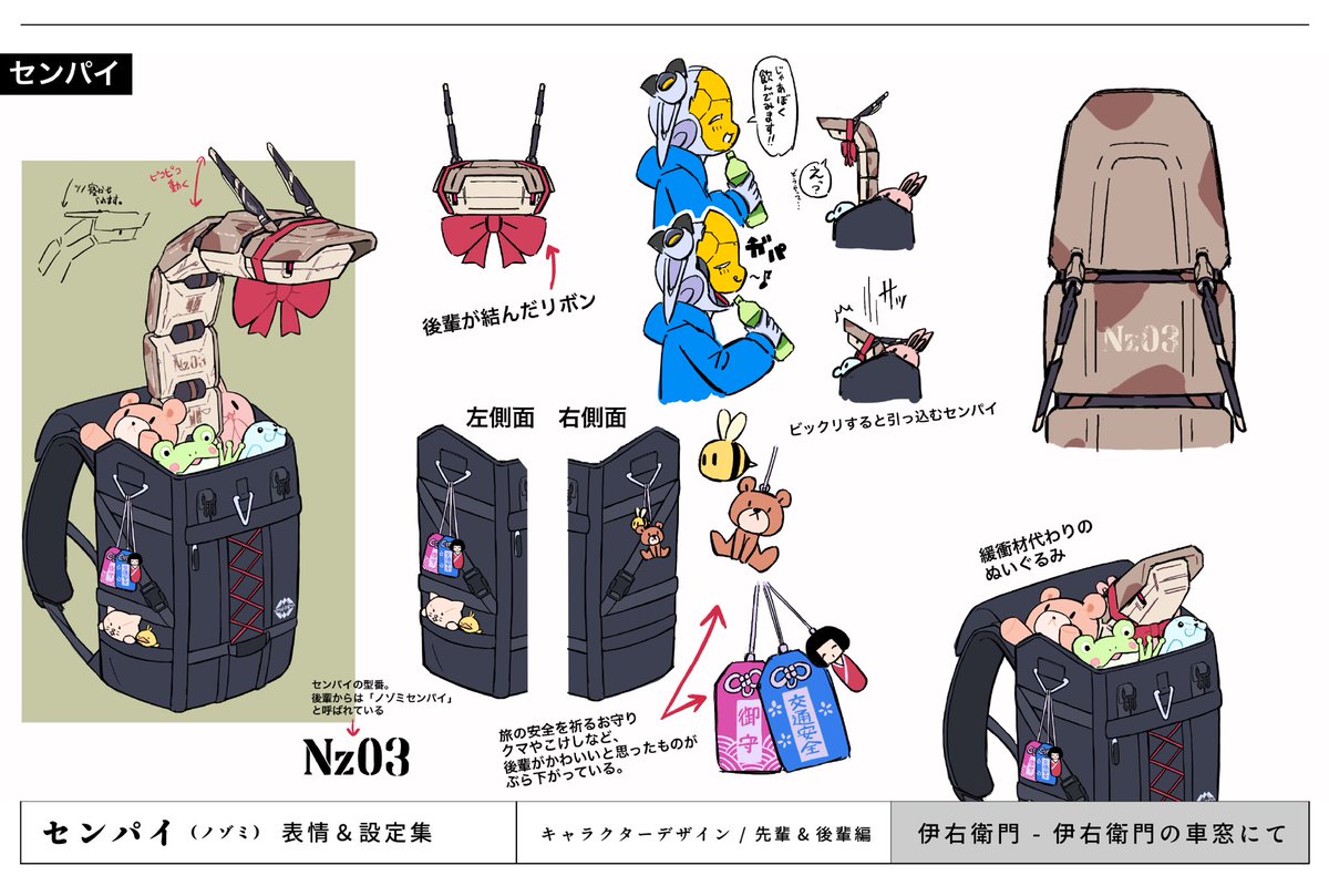 2人の設定画