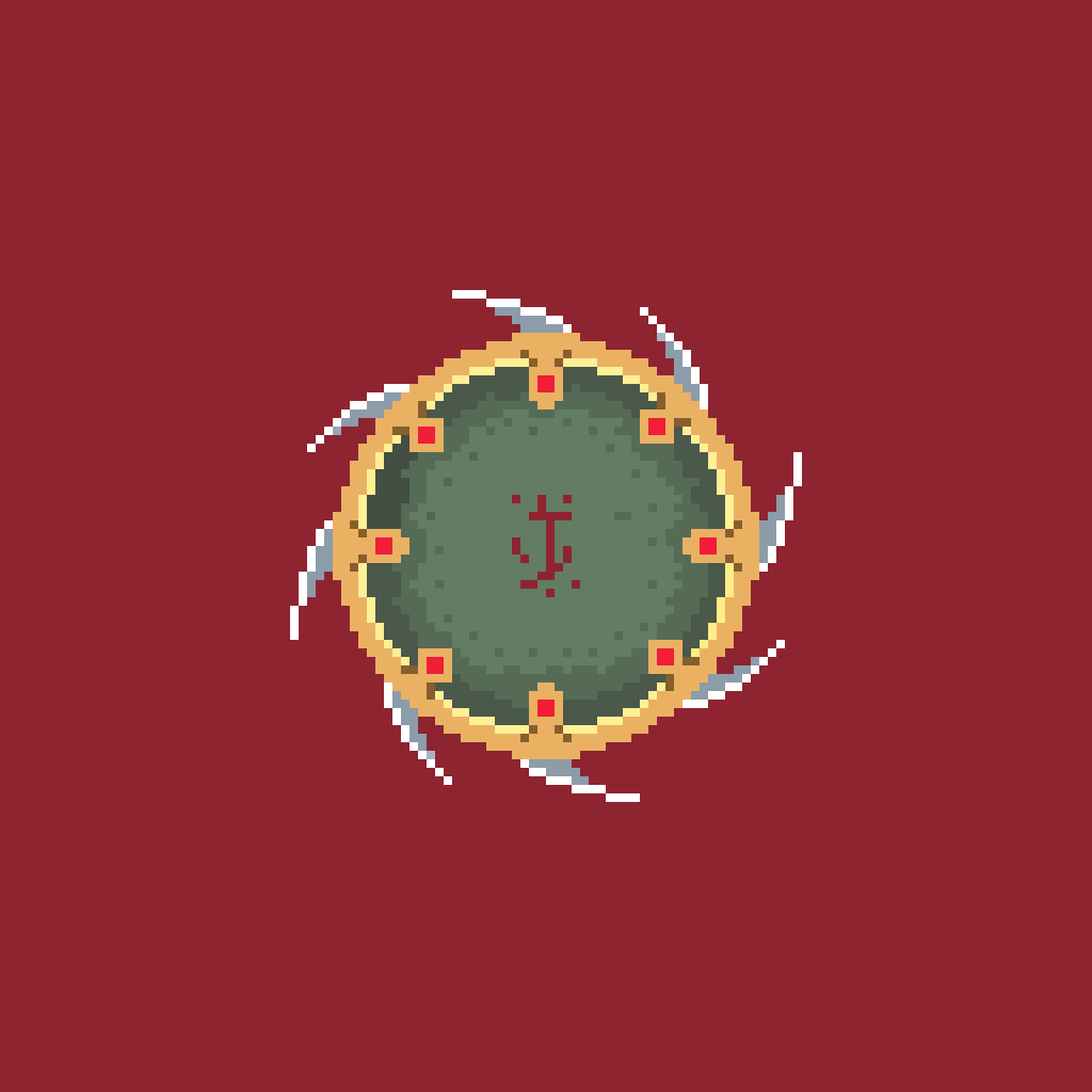 jakelacombekc's tweet photo. The #greatshield of the Slayer! @Pixel_Dailies #pixel_dailies #pixelart https://t.co/OKfRM9Yjo9