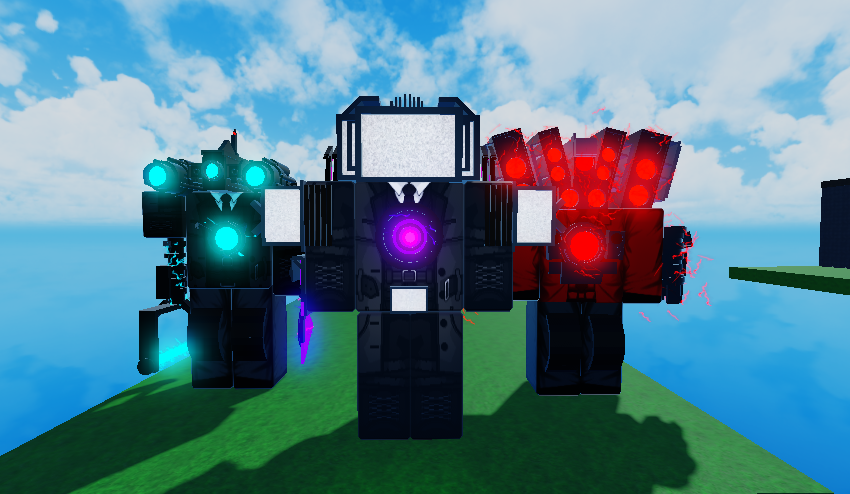 Wiknoblade's tweet photo. The Titans #skibidi_toilet #Roblox https://t.co/RmviFA5BUB