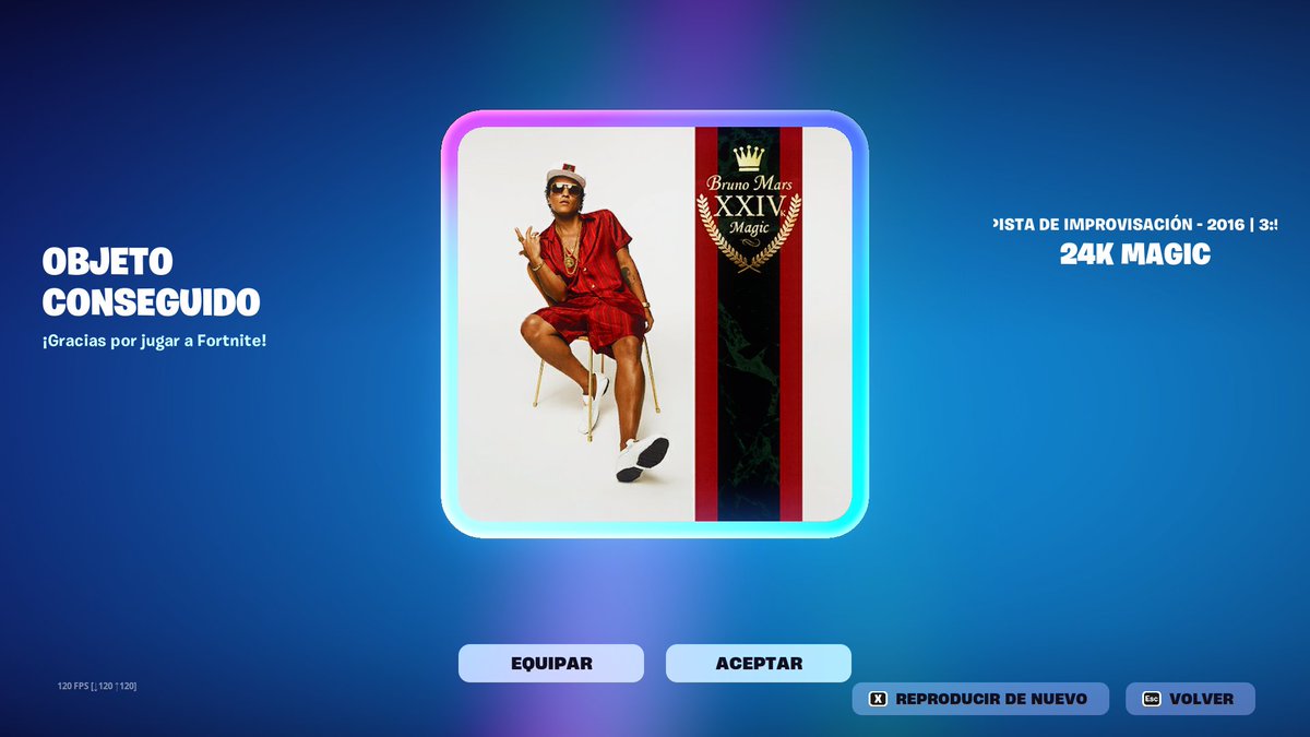 Zorx6's tweet photo. Usando el Yodigo Codeliz para comprarme la mejor cancion del modo festival, obvio 24K MAGIC de Bruno Mars @LizzyGives #YodelizCode https://t.co/tPPvLUen6Z