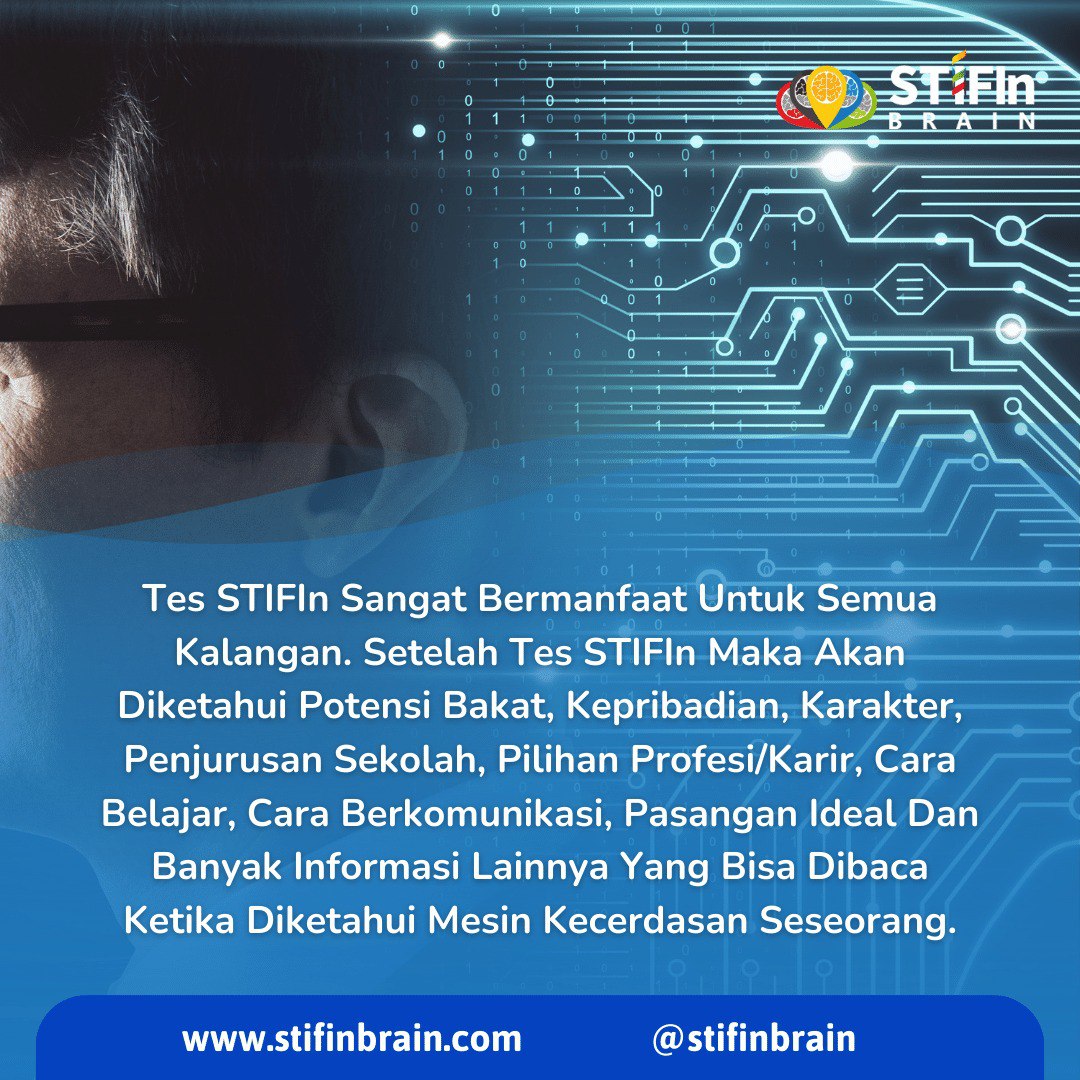 stifinbrainmdn's tweet image. Konsep STIFIn bisa digunakan pada hampir semua bidang kehidupan. Mulai dari parenting, learning, teaching, couple, business, profesi, dan lain-lain.

#tesstifin #teskepribadian #riaricis #inararusli #randypangalila