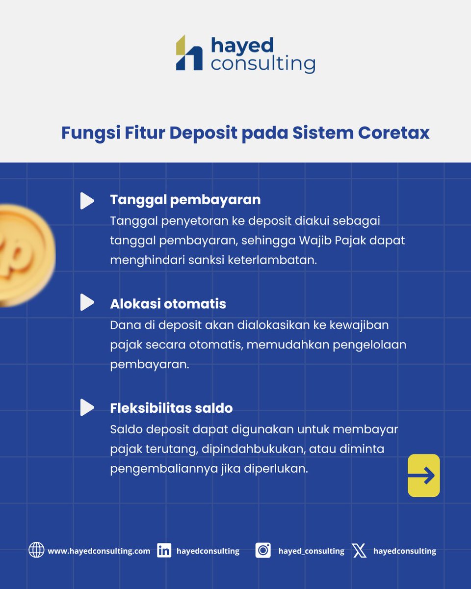 hayedconsulting's tweet photo. Masih bingung mengurus perpajakan pribadi maupun perusahaan? Konsultasi aja di @hayedconsulting ! https://t.co/JIiEofS7xi