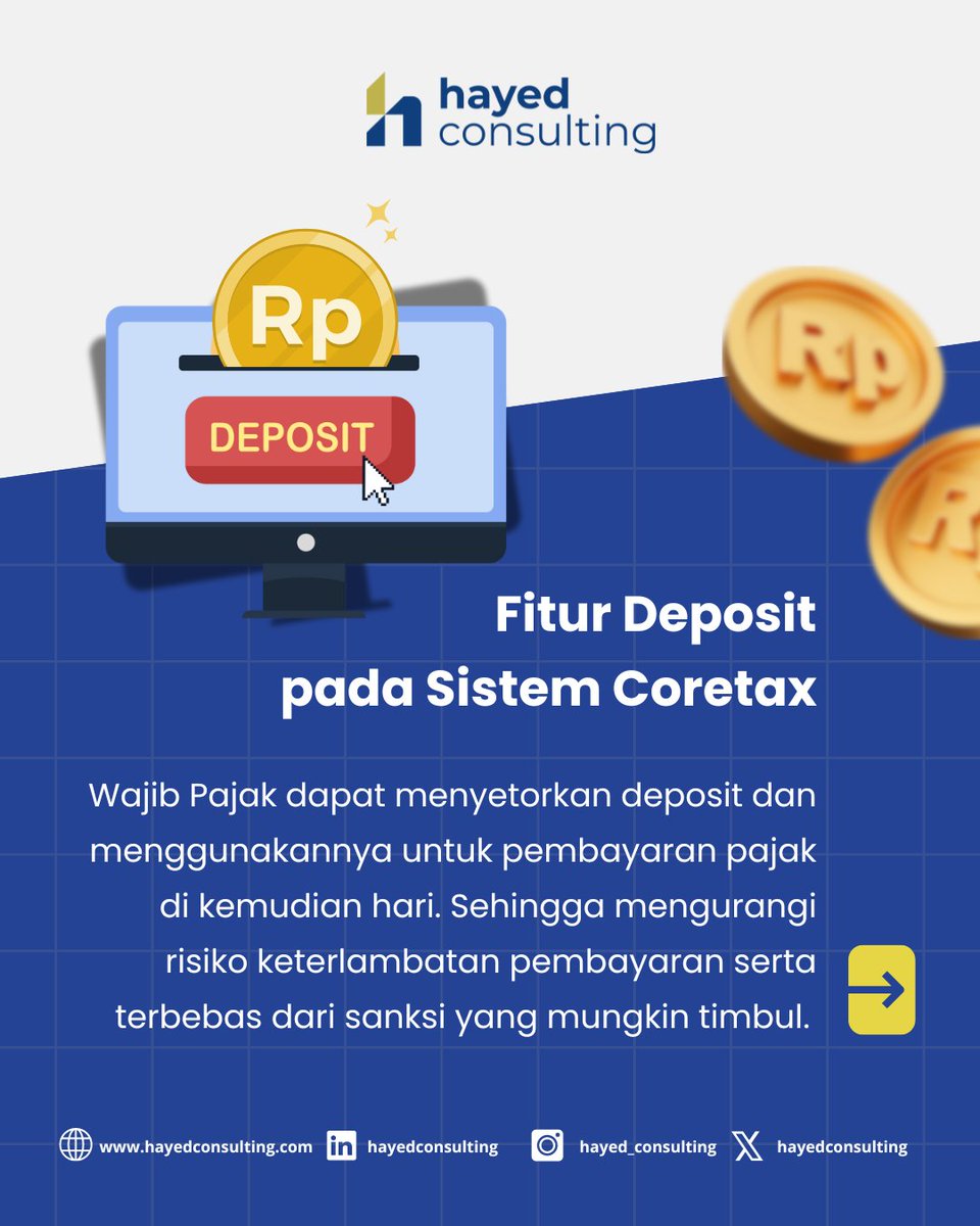 hayedconsulting's tweet photo. Masih bingung mengurus perpajakan pribadi maupun perusahaan? Konsultasi aja di @hayedconsulting ! https://t.co/JIiEofS7xi