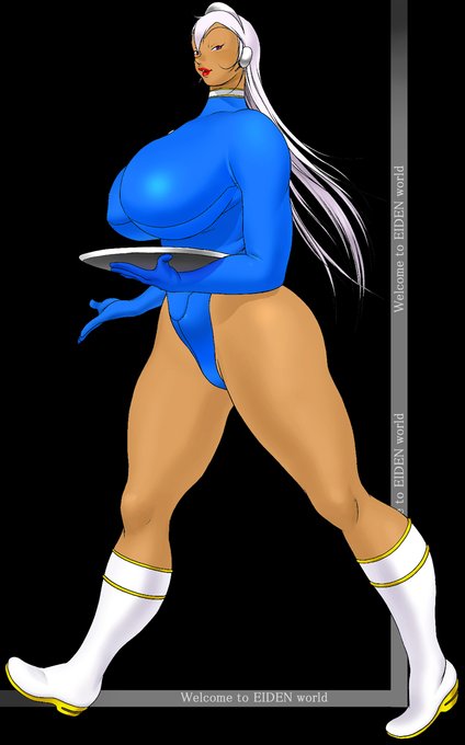 10年位前に描いたグリグリ(ウェイトレス)
GriGri (Waitress) drawn about 10 years ago 