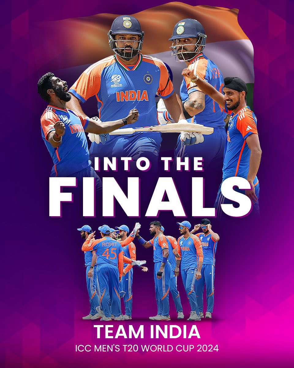 hirdesh_ch's tweet photo. 'टी-20 विश्व कप' के सेमीफाइनल मुकाबले में शानदार प्रदर्शन करते हुए इंग्लैंड को हराकर फाइनल में प्रवेश करने पर भारतीय क्रिकेट टीम को हार्दिक बधाई एवं शुभकामनाएं। https://t.co/d7CFdWNd7e