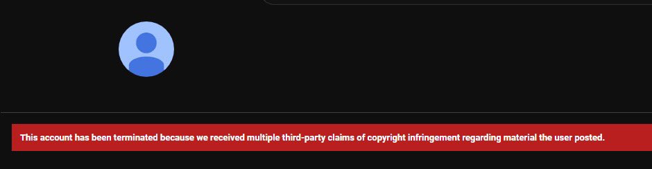 Breezzei's tweet photo. I remember back in 2020 when getting banned from the game was the most they would do, yet here we are 4 years later and deleting YouTube channels is the new punishment #SeaOfThieves https://t.co/Z6ncFUvNRB