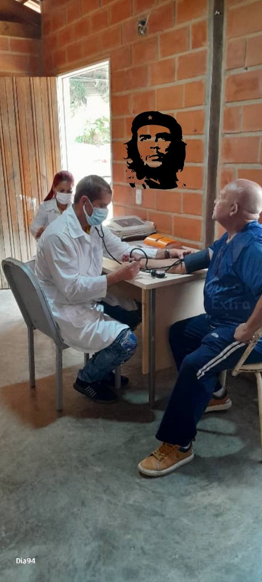 MMC 🇨🇺 Estado Miranda 🇻🇪 
CDI El Calvario.
#Che no solo era un hombre de acción insuperable: era un hombre de pensamiento profundo, de inteligencia visionaria, un hombre de profunda cultura. #CheVive 
#CubaPorLaVida  <a href="/cubacooperaven/">Brigada Médica Cubana en Venezuela</a> <a href="/MINSAPCuba/">Ministerio de Salud Pública de Cuba</a> 
<a href="/DrYusleivy/">Dr. Yusleivy Martínez</a>