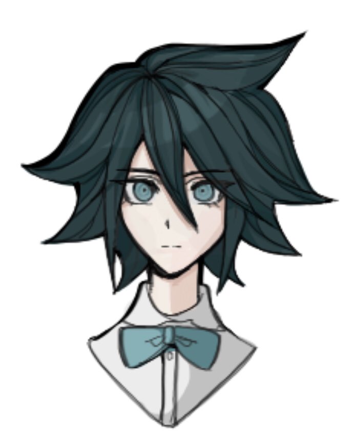 Memmayzz's tweet photo. let me drop some doodle art style for a bit and I will comeback to shrimp to continue fandom fan art 🦐🦐
.
#genshinstyle 
#danganronpa https://t.co/0QkzmfWNU4