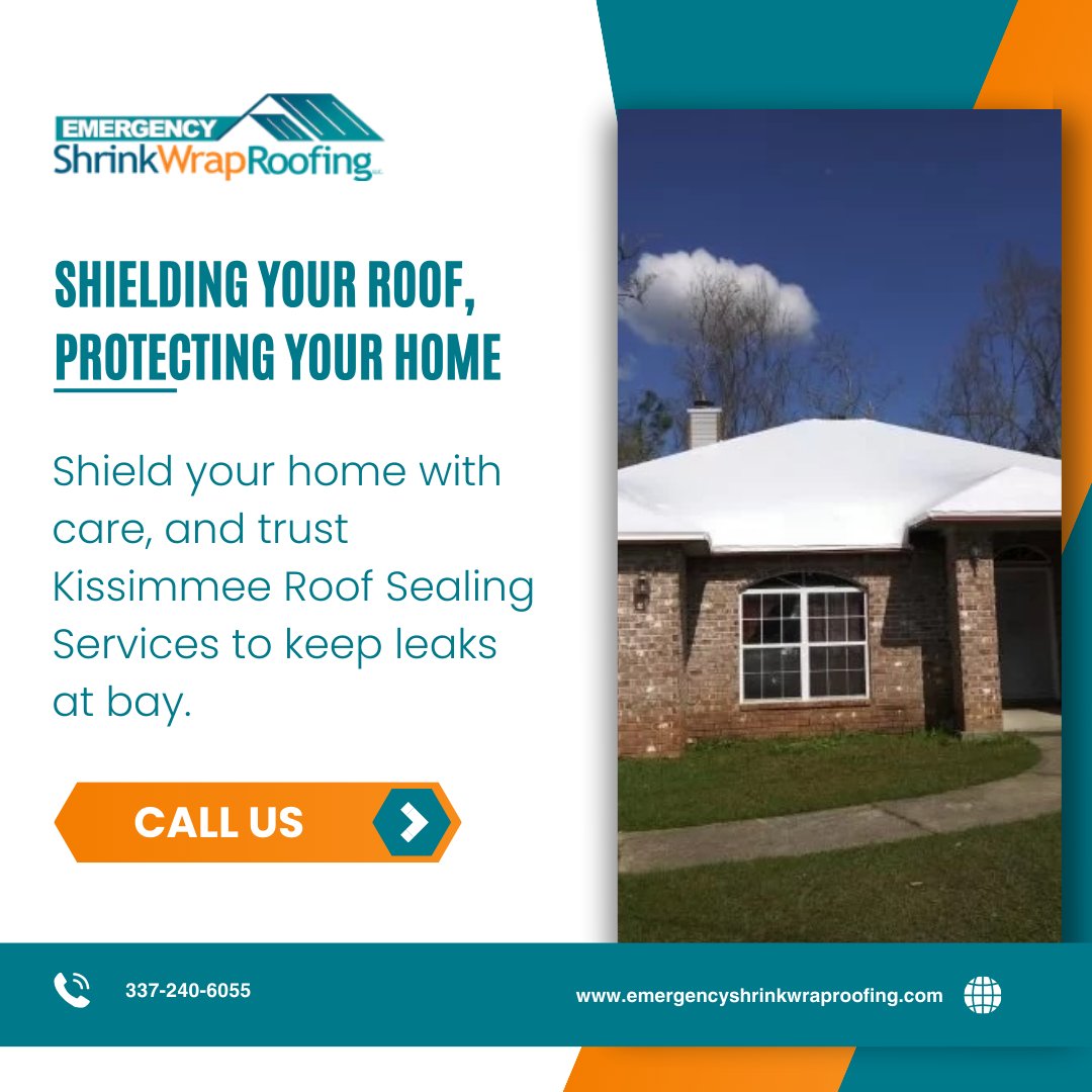 shrinkwraproof's tweet photo. Emergency Shrink Wrap Roofing specializes in shrink wrap roof services in Kissimmee. We deliver professional, reliable solutions to protect your property from weather damage. Call now!!
#ShrinkWrapRoofing #Roofing #OrlandoFL https://t.co/cJUEWzadbV