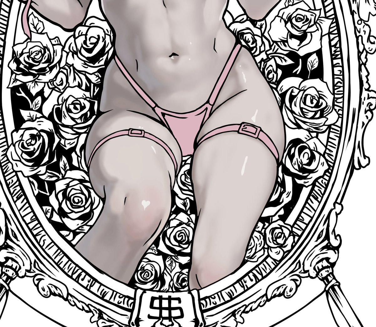 「全然終わらん(笑)でも、めっちゃいい絵が描けてるから頑張る!! 」|neroのイラスト