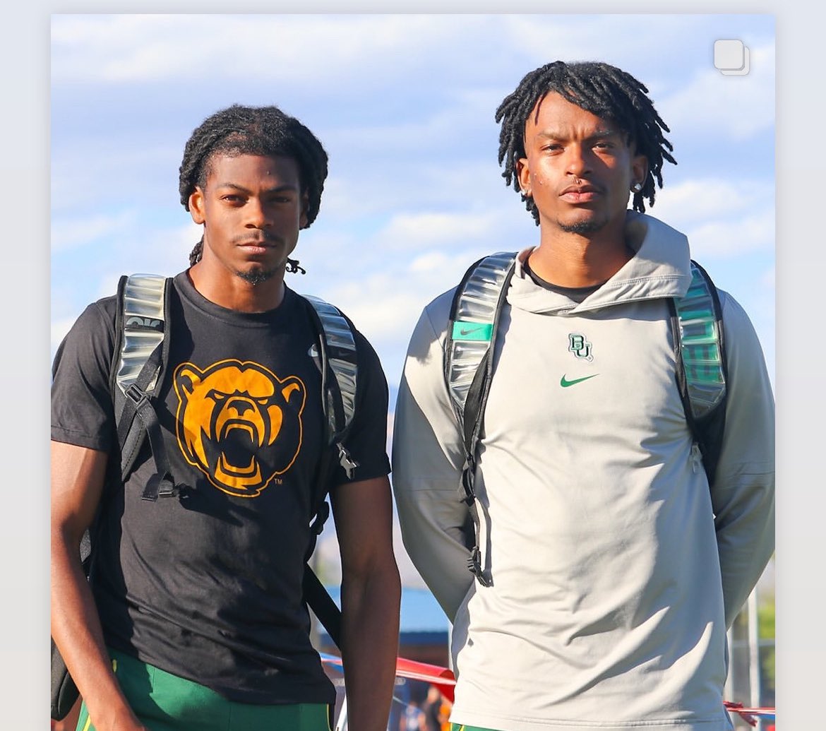 Michael Ford (@michaelfordbu) on Twitter photo Congratulations Laurenz and <a href="/CallisDemontray/">kid zoom⚡️</a> on surviving to tomorrow 200m semis . Sic’em 🐻🇺🇸 Congratulations Laurenz and <a href="/CallisDemontray/">kid zoom⚡️</a> on surviving to tomorrow 200m semis . Sic’em 🐻🇺🇸