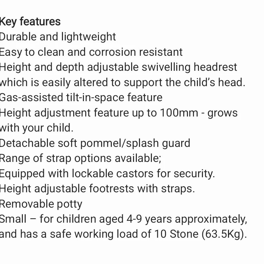 Joanne Cook (@jcookot) on Twitter photo For the cost of an initial assessment, I'm giving away this children's (age 5 to 9) toileting and shower chair. Please share and get it to the right home! <a href="/supportCHAS/">Children's Hospices Across Scotland</a>
<a href="/CarersScotland/">Carers Scotland</a> <a href="/LothianChildren/">NHS Lothian Children's Services</a>
#lothianoccupationaltherapyltd For the cost of an initial assessment, I'm giving away this children's (age 5 to 9) toileting and shower chair. Please share and get it to the right home! <a href="/supportCHAS/">Children's Hospices Across Scotland</a>
<a href="/CarersScotland/">Carers Scotland</a> <a href="/LothianChildren/">NHS Lothian Children's Services</a>
#lothianoccupationaltherapyltd