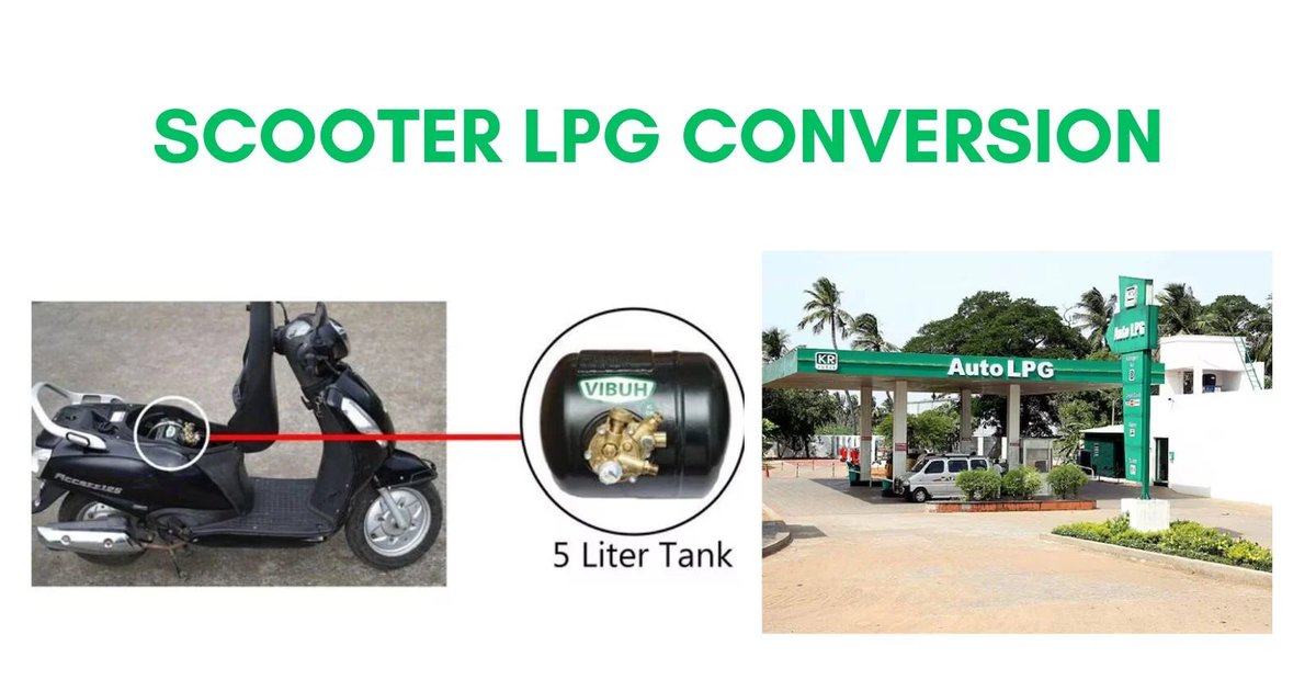 AckoDrive's tweet photo. A company based in Tamil Nadu has received approval for the first-ever LPG conversion kits for two-wheelers in India. This comes right before the launch of the first-ever CNG motorcycle from Bajaj Auto. Here are more details >> https://t.co/csA9f9eu6j
#TamilNadu #LPGConversion https://t.co/7q4ZqXNdpg