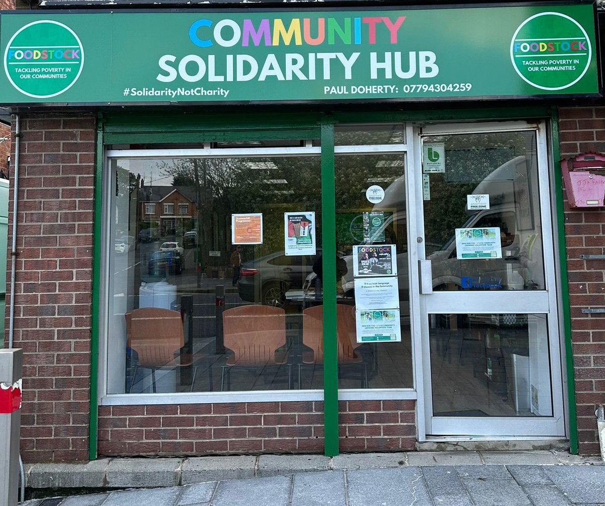 PaulDoherty___'s tweet photo. Really big day today at our Community Solidarity Hub in West Belfast with IMMEDIATE JOB STARTS AVAILABLE. 

We would love to see as many people avail of this opportunity so please help us out and let friends, family and neighbours know.

Vacancies available include: 
- Warehouse
- Manufacturing & Production
- Driving
- Admin 
- Ad-hoc Hospitality

📍 Foodstock, 150 Andersonstown Road
📅 Friday 28th June
⏰ 10am - 1pm

Thanks to Gateway to Choices and Industrial Temps for this collaboration with Foodstock. 

#Community