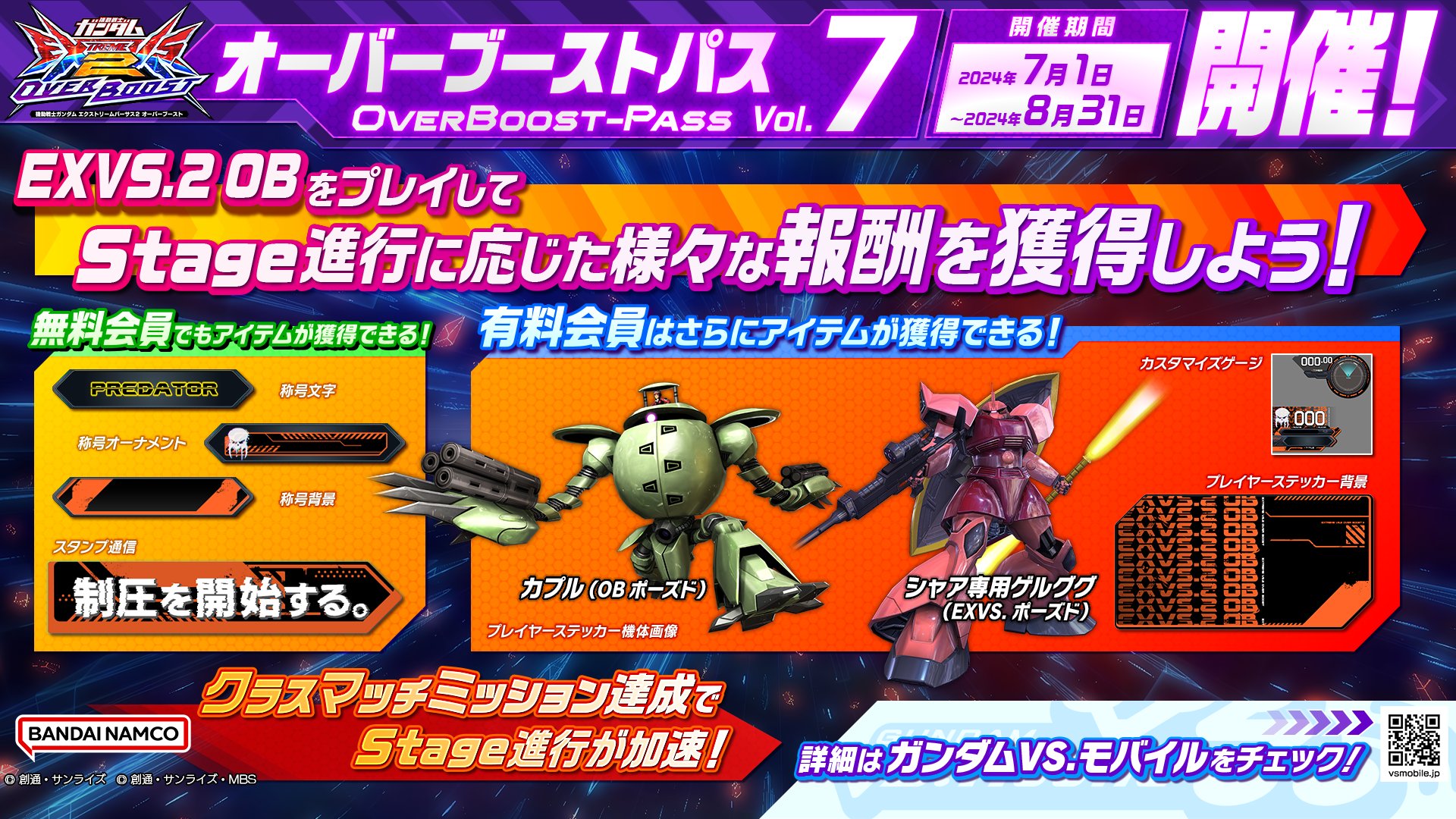 ガンダム 季節戦優勝ステッカー EXVSOB オバブ ガンダム 季節戦優勝ステッカー EXVSOB オバブ ガンダム 季節戦