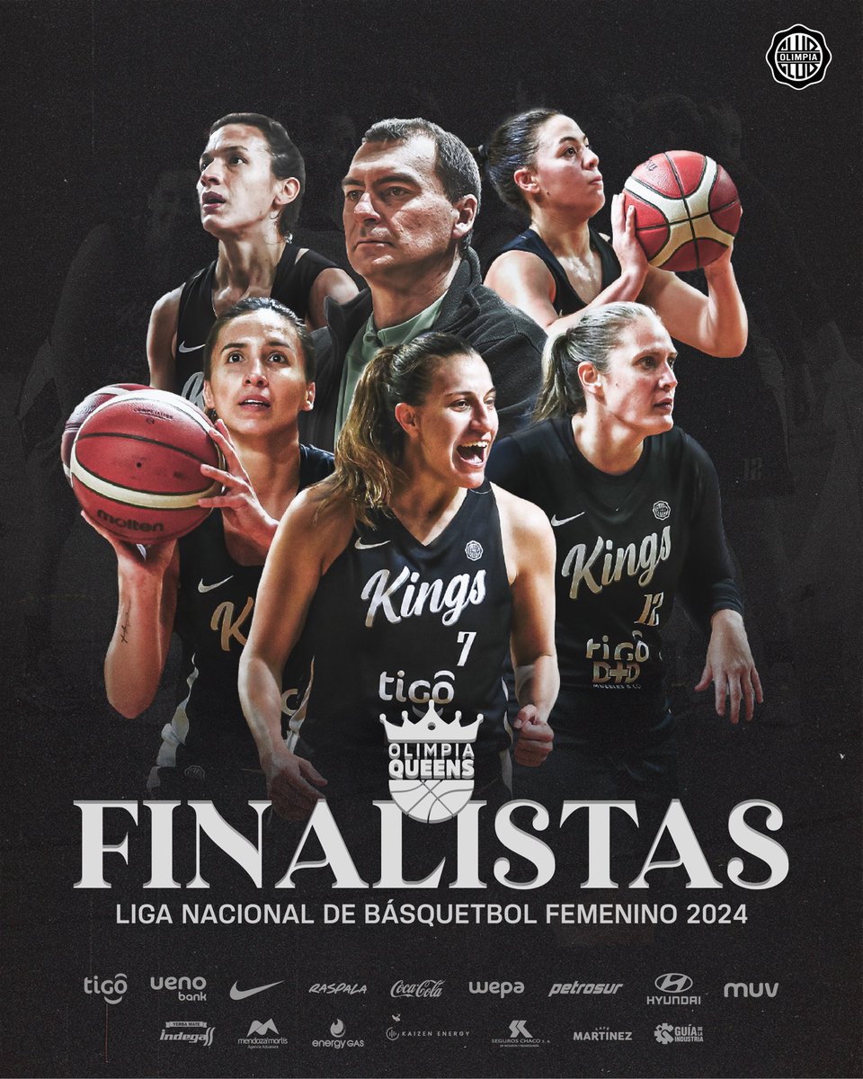 ¡𝐅𝐈𝐍𝐀𝐋𝐈𝐒𝐓𝐀𝐒! 

Volvemos a soñar en Grande, como exige la historia de este Glorioso Club.

Queremos levantar una copa más y seguir escribiendo capítulos en el básquetbol paraguayo.

Vamos juntos por la 𝟑𝟓 y la 𝟏𝟕. ⭐️

¡Por todo, Olimpia! 💪🏻

#SoyDelOlimpia ⚪️⚫️⚪️