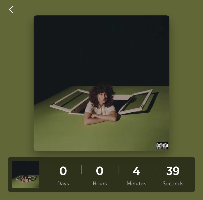 i wanna apologize in advance for the person i’m gonna become in 4 minutes