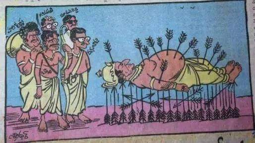 Srikanth040692's tweet photo. భీష్ముడు తాను అనుకున్నప్పుడే దేహాన్ని విడిచారు. అదే తరహాలో రామోజీ కూడా కబంధ హస్తాల నుంచి ఏపీ విడుదలైన తర్వాతే స్వర్గస్థులయ్యారు- కీరవాణి

మరి ఈయన ఎవరు  @mmkeeravaani https://t.co/2l4ay2785E