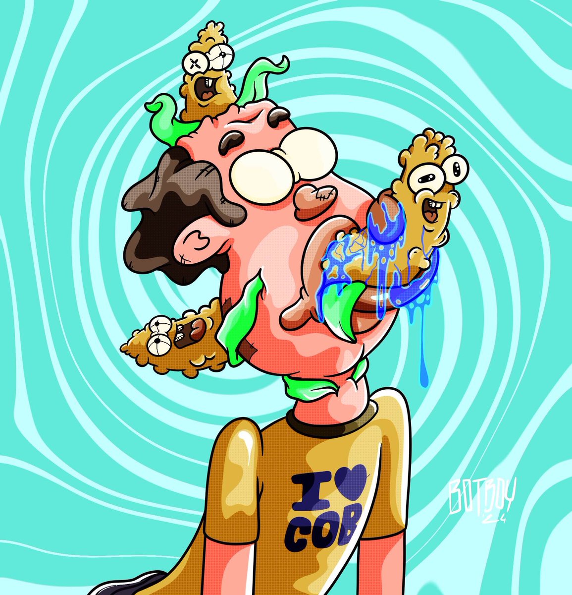 What is going on with this $COB slob? 

Leave your best idea! 

TSD Artist - <a href="/ThisBotBoy/">Mikey Couch | Bot Boy 🇦🇺</a> 

$S $FTM #memeseason2024