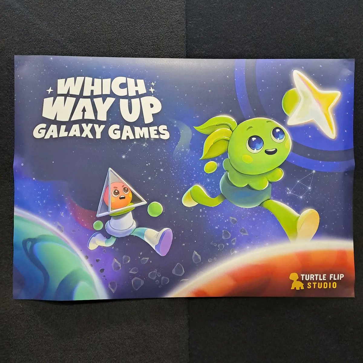 Which Way Up: Galaxy Games - OUT NOW on SWITCH ⭐ tweet media