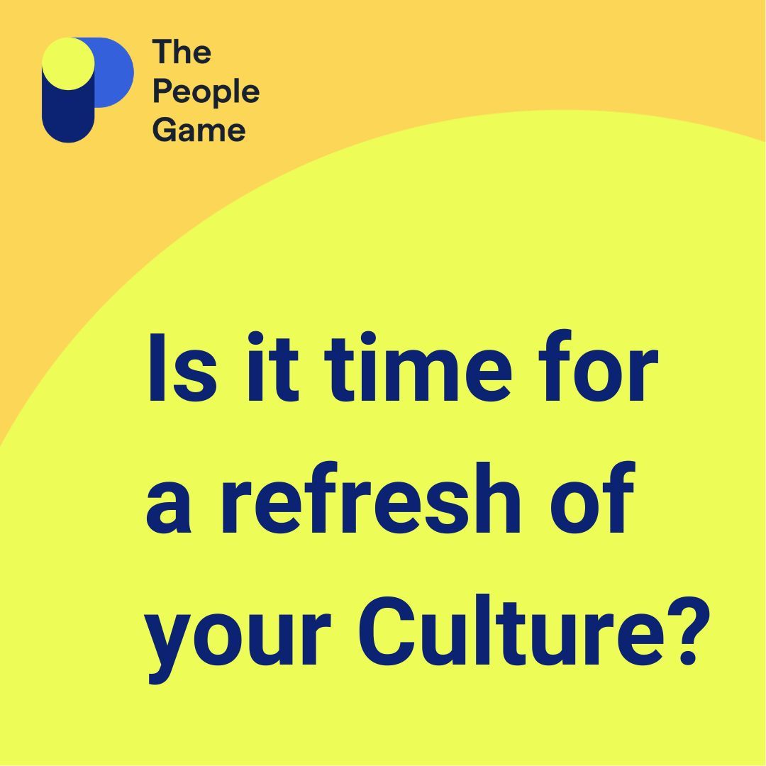 Is this a full renovation or will a refresh do?

#culture #cultureshift #refresh #renovation #thepeoplegame #culturechange