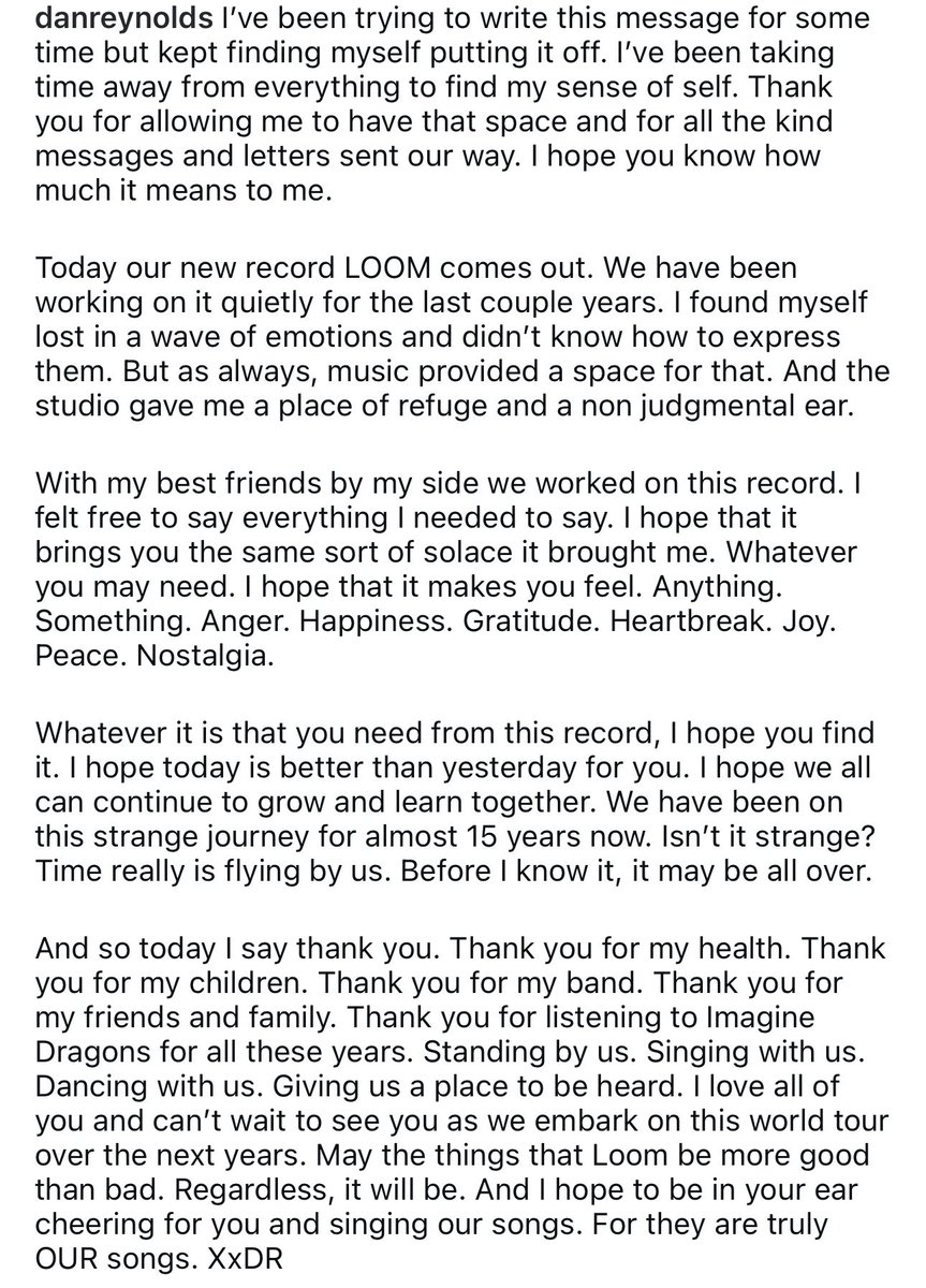 Dan Reynolds (@danreynolds) on Twitter photo 