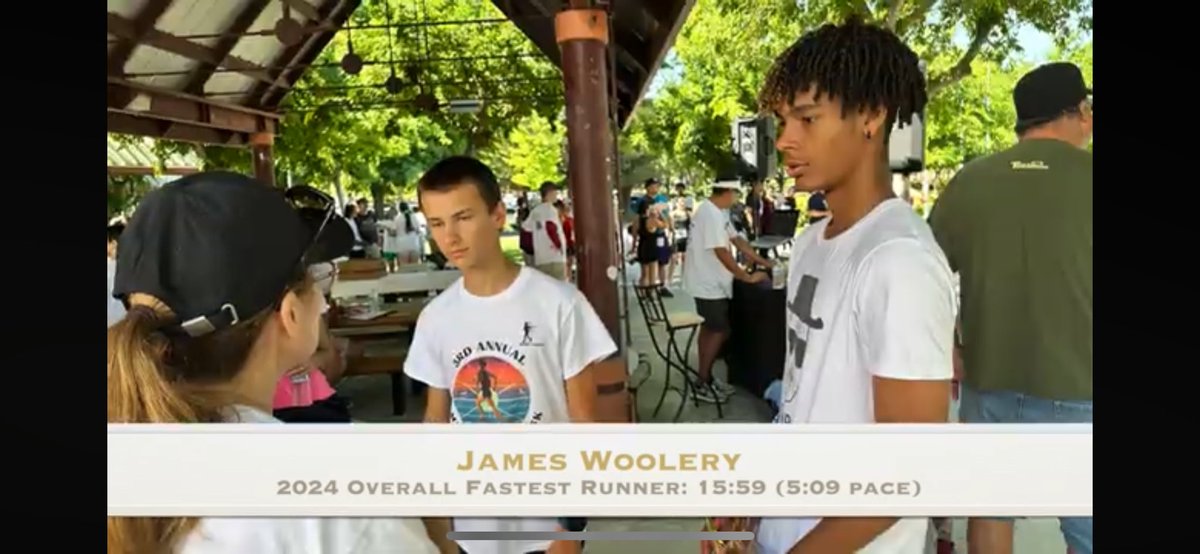 JesseTaylor74's tweet photo. @MilesForMayo 5:09 pace for the 5K winner James Woolery. https://t.co/6odyocGfBI