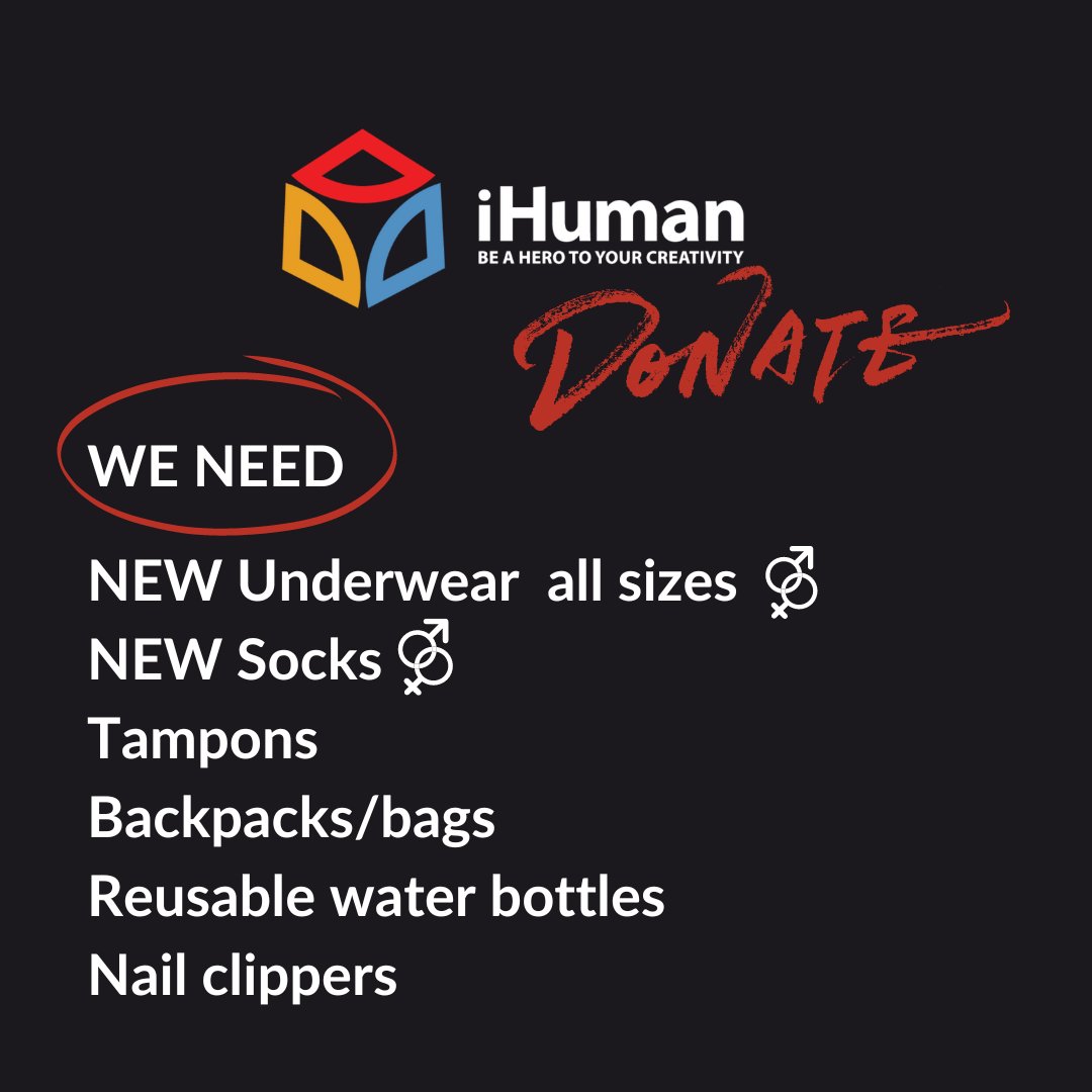 iHumanYouth's tweet photo. WE NEED YOUR HELP. These items can make a HUGE difference in the lives of our youth. We appreciate your support! #yeg #yegcommunity #yegdt #yegdowntown #yegphilanthropy #yegcharity #unhousedyeg #ihuman #harmreduction #yegarts #yegartscene #yegnonprofit #yegmusic #yegmusicscene https://t.co/A1tbWMufPP