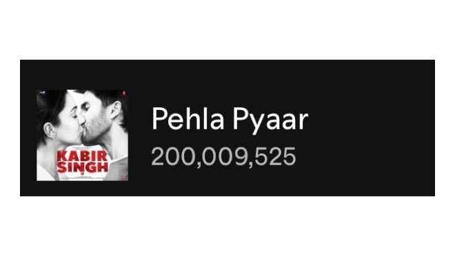 ‘Pehla Pyaar’ took its own time to resonate, and look how far it has come and continues to go! #PehlaPyaar200M 

A big group hug to my co-collaborators on this record <a href="/VishalMMishra/">Vishal Mishra</a>, <a href="/Irshad_Kamil/">Irshad Kamil</a>, <a href="/VivinSachdeva/">Vivin Sachdeva</a>, and the <a href="/TSeries/">T-Series</a> team! ♥️