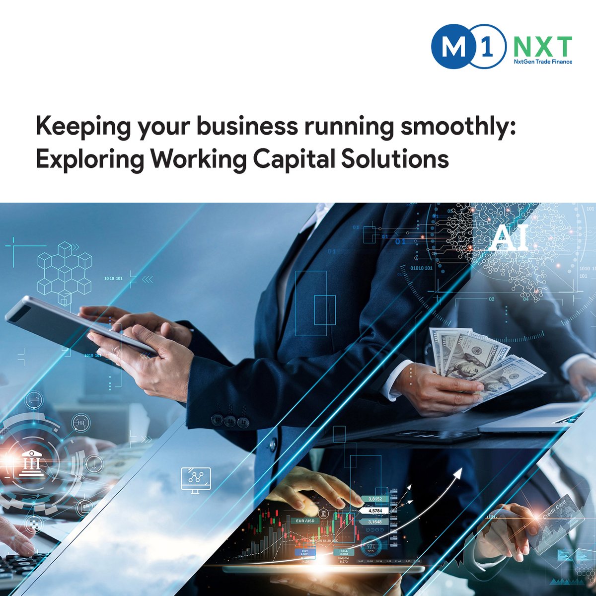 M1Nxt's tweet image. #BlogUpdate
Discover how effective working capital solutions can keep your business running smoothly and bridge cash flow gaps. Dive into our latest blog to learn more: bit.ly/4bgCruw

#M1NXT #ImprovedCashFlow #CrossBorderFactoring #WorkingCapitalSolution #Blog