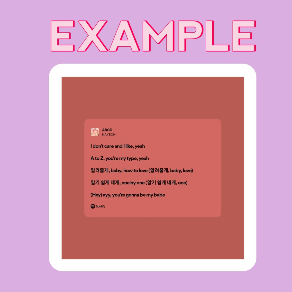 OnceMarketing_'s tweet photo. ONCE! BREAK YOUR SILENCE RIGHT NOW!

Share with Us your favorite part (with lyrics) of the best track from Nayeon's "Na" (in your opinion).

#ONCE #TWICE #NAYEON https://t.co/2qWcLOPQdJ