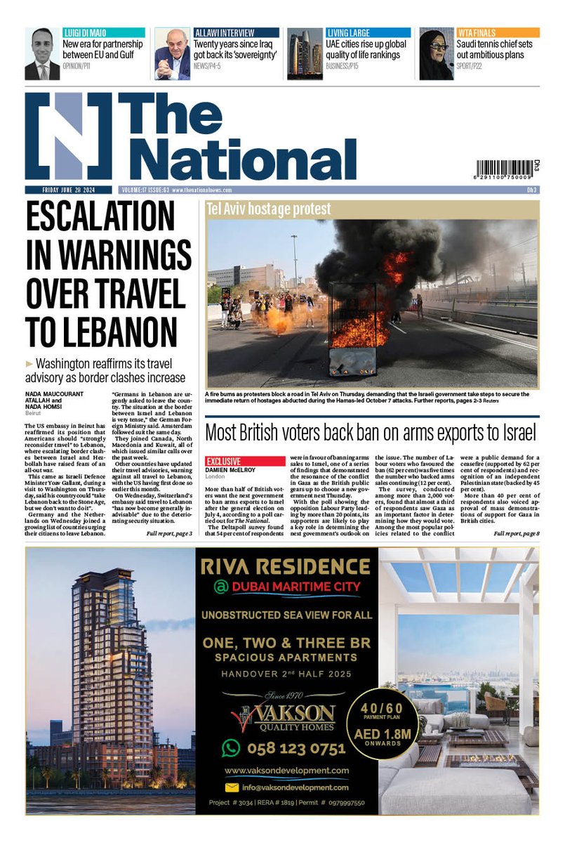 The National tweet media