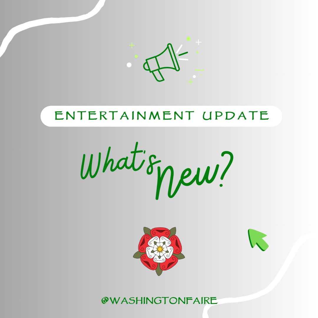 washingtonfaire's tweet photo. ๐ Exciting News! ๐ We've announced the new entertainment lineup for the Washington Midsummer Renaissance Faire! New acts are coming, so check them out and stay tuned for updates. Don't miss out on the magic! ๐
More info: https://t.co/ES3CXDvQxH #WMRF https://t.co/lIIpVrqs7C