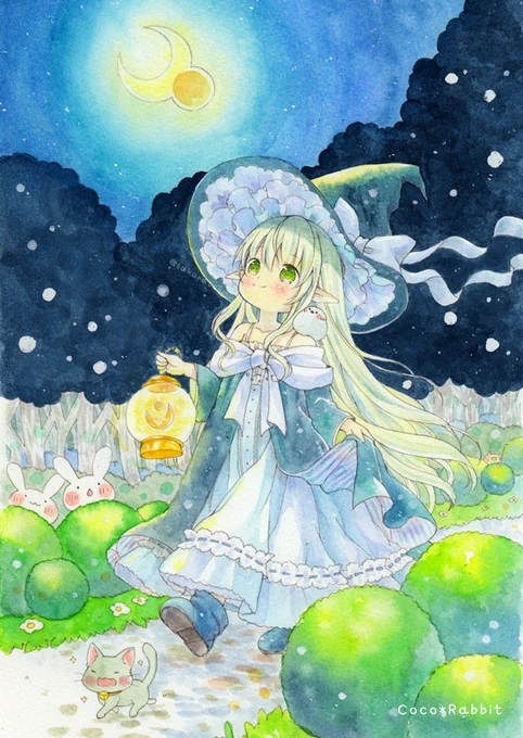 双子月夜の森の魔女さん 