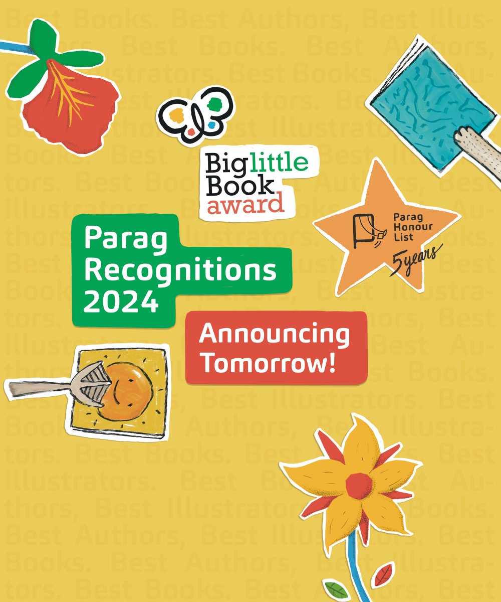 The wait is to be over, soon. Stay tuned!
#paragrecognitions2024 #paraghonourlist2024 #biglittlebookaward2024 #indianchildrensliterature #childrensbooks #childrensliterature
