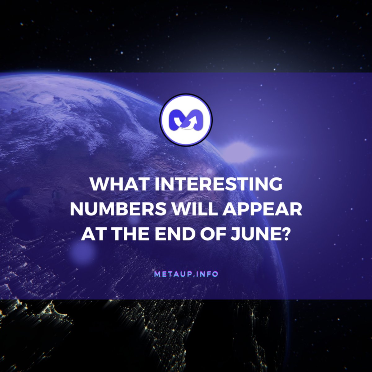 MetaupOfficial's tweet photo. 🛩️What interesting numbers will appear at the end of June?
 💥Let's look forward to great things from the global metaup community!
------------*---------------*------------
#Metcoin #MetaUp #Airdrop #MET🎉 https://t.co/idt3ojPlpN