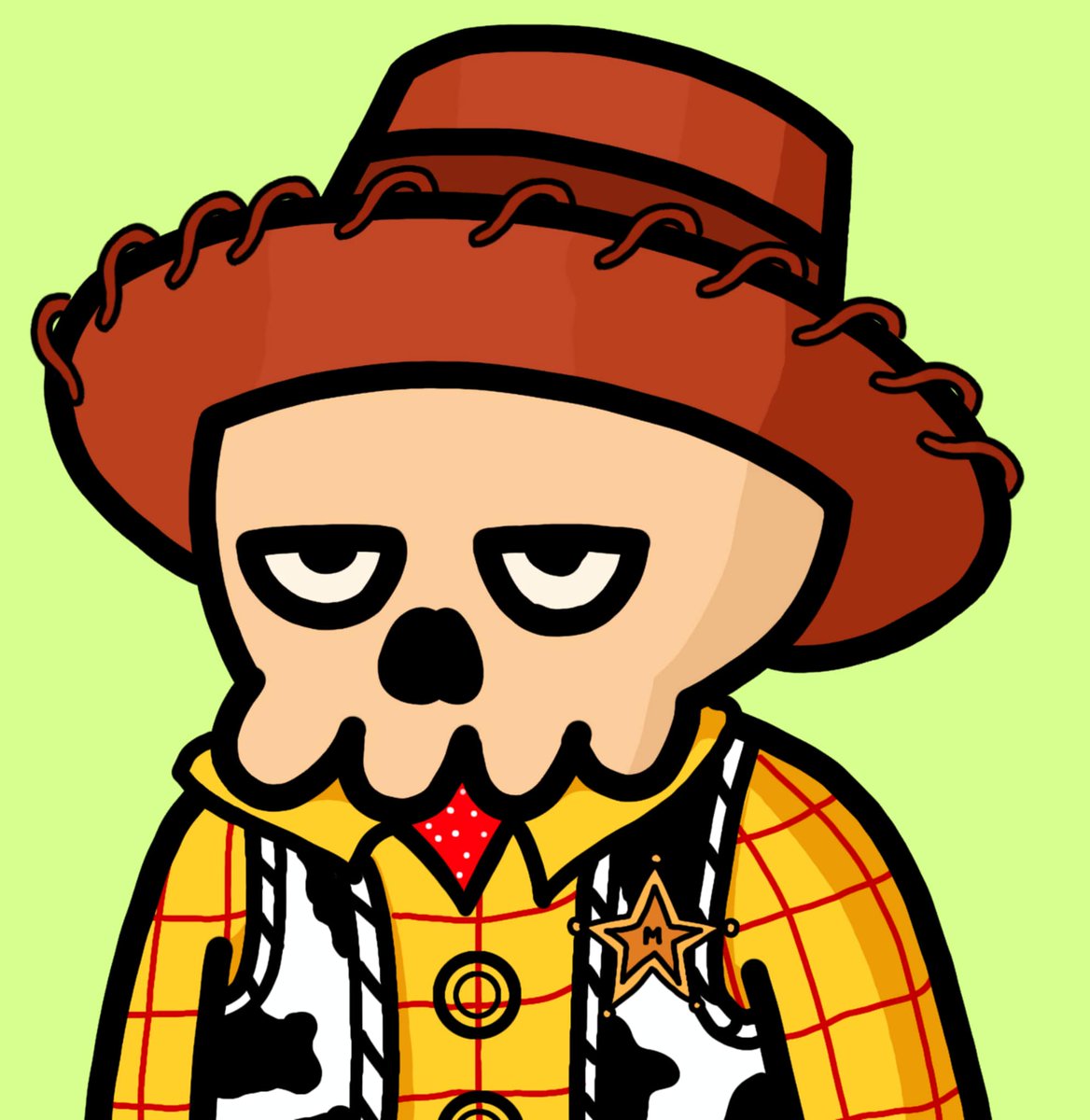 Kayiie007's tweet photo. My second artwork for @the_mories.
Inspiration: Sheriff Woody to Sheriff Morieπ€
@PwNSome_ @iwwon_official
ππ©·ππ
#CreatoMorie https://t.co/edHCvz3PSP