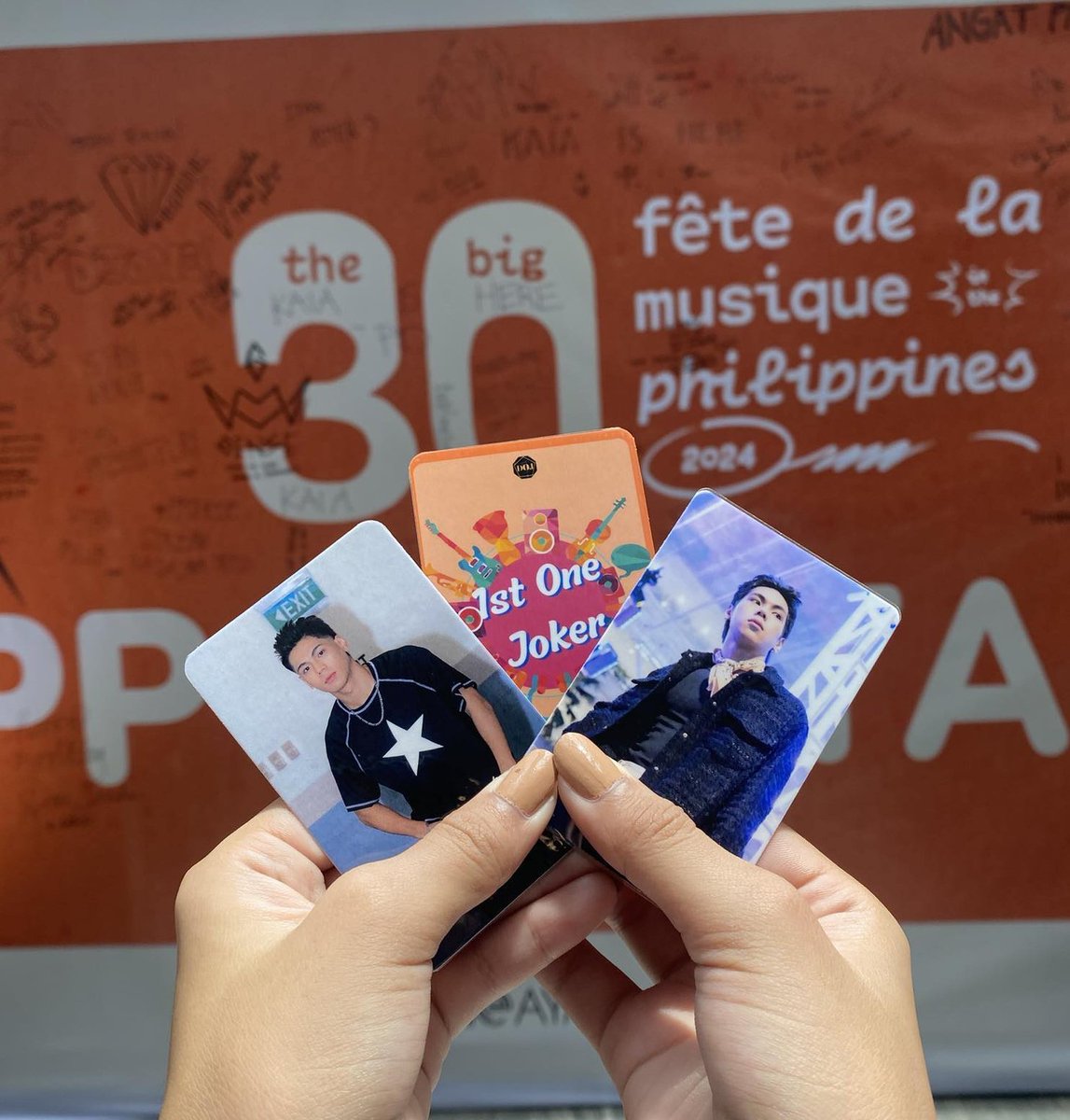 DeckOfJokerOFC's tweet image. We're here! ✨

1ST ONE AT FÊTE DE LA MUSIQUE PH
@1stoneOfficial #1stOne
#1stOneDITO #FetePH30