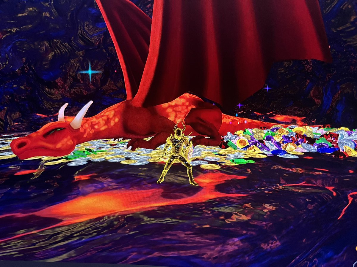 Ghostwriter225's tweet image. Found a space in @Spatial_io with potential… its intended purpose is an interactive #coindozer that utilizes a dragon’s tail as the mechanism to push the coins &amp;amp; jewels over the edge!

I’m a huge coindozer fan &amp;amp; I’m rooting for #DragonDozer 🐉💎

#spatial #metaverse #game #games