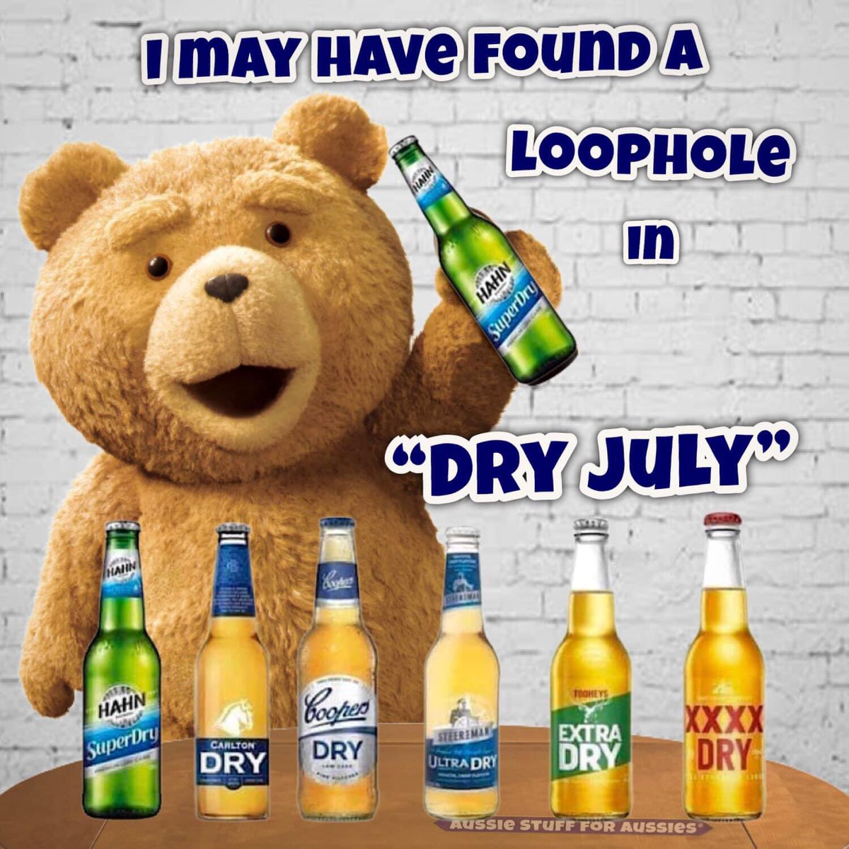 ozstuff4aussies's tweet photo. Got this dry July all sorted now 🍺🍺🍺 https://t.co/aVdRffmW9E