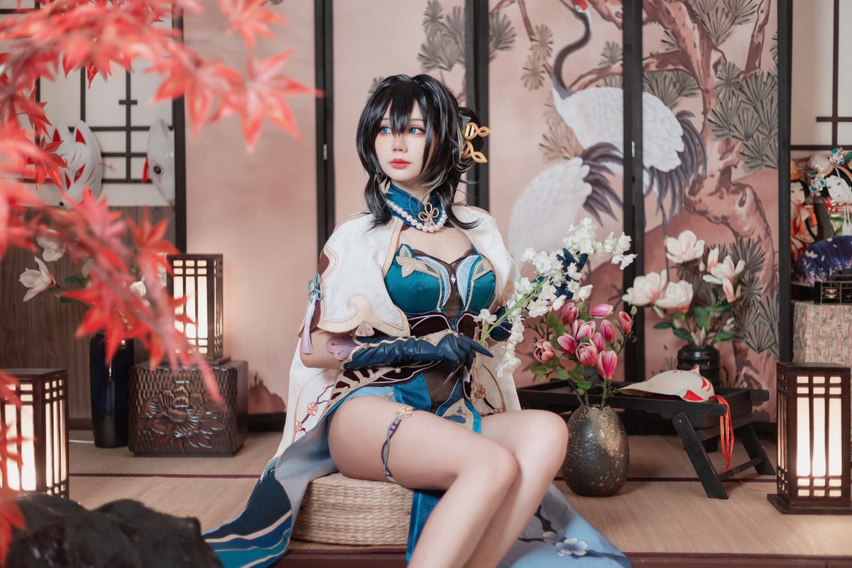📸 @mosfoto35  

#HonkaiStarRail #honkaistarrailcosplay  #ruanmei https://t.co/jyOF8SeuXY