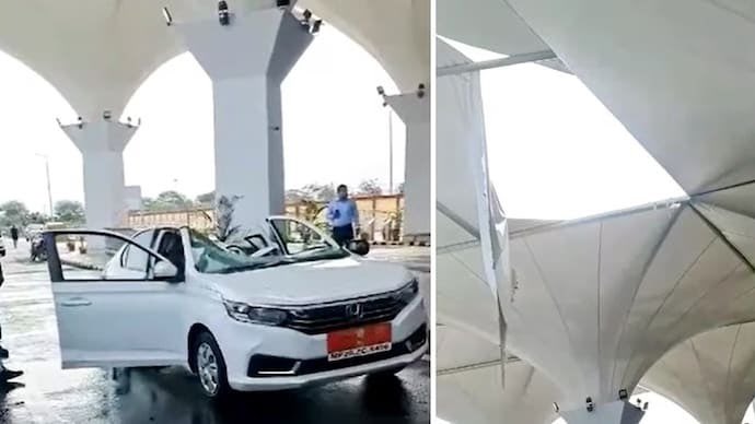 LtColAnilDuhoon's tweet photo. Infrastructure collapsing, roads cracking, Tunnels flooded, Temple and test papers leaking etc all backed up by @narendramodi guarantee.

Farmers, daughters and soldiers experienced the brunt in last 10 yrs, now it’s for citizens at large to experience. https://t.co/uuGMio8Ax4
