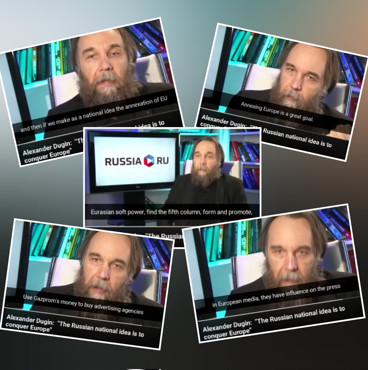 SimsalaMaya's tweet photo. Russia's plan is to annex the EU.
To achieve this goal, Russia uses fifth columns and news agencies paid with Gazprom money (like they did with Cambridge Analytica) and also using Western media ...
Can we start listening to them and start to take it a bit more serious please? https://t.co/Lu0lsKKmne