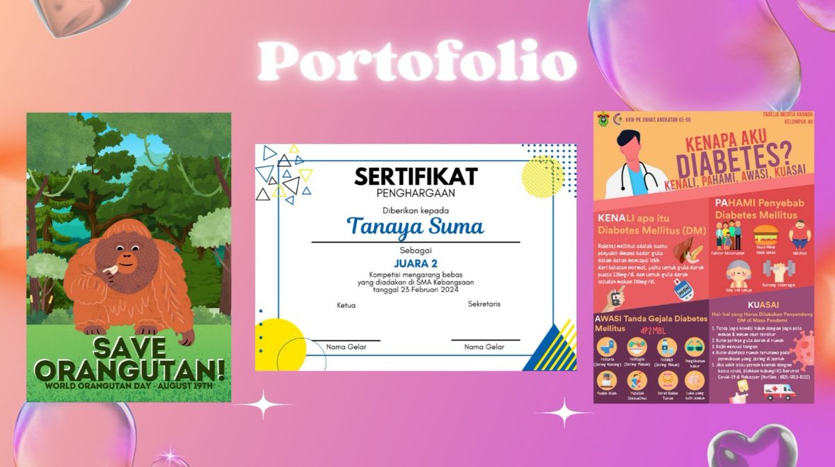 drosmela's tweet photo. halohalo yang butuh jasa bikin poster, infografis, mindmap, ppt, sertifikat, atau jasa ketik langsung order aja yuk ke dm atau ke wa https://t.co/pVUIL7kRPV

#zonauang #jasadesain #jasaketik https://t.co/C8kTRtZyV2