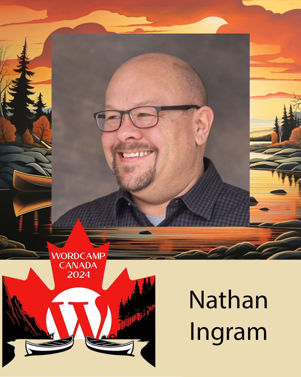 WordCampCanada's tweet photo. "Come see Nathan Ingram share insights on Taming the Whirlwind - Growing Your Business While You're Busy at WordCamp Canada. Don't miss out, get your tickets now! #WordCampCanada #LinkedInEvent",https://t.co/bLCR0JITbl https://t.co/bqaZoIimxt