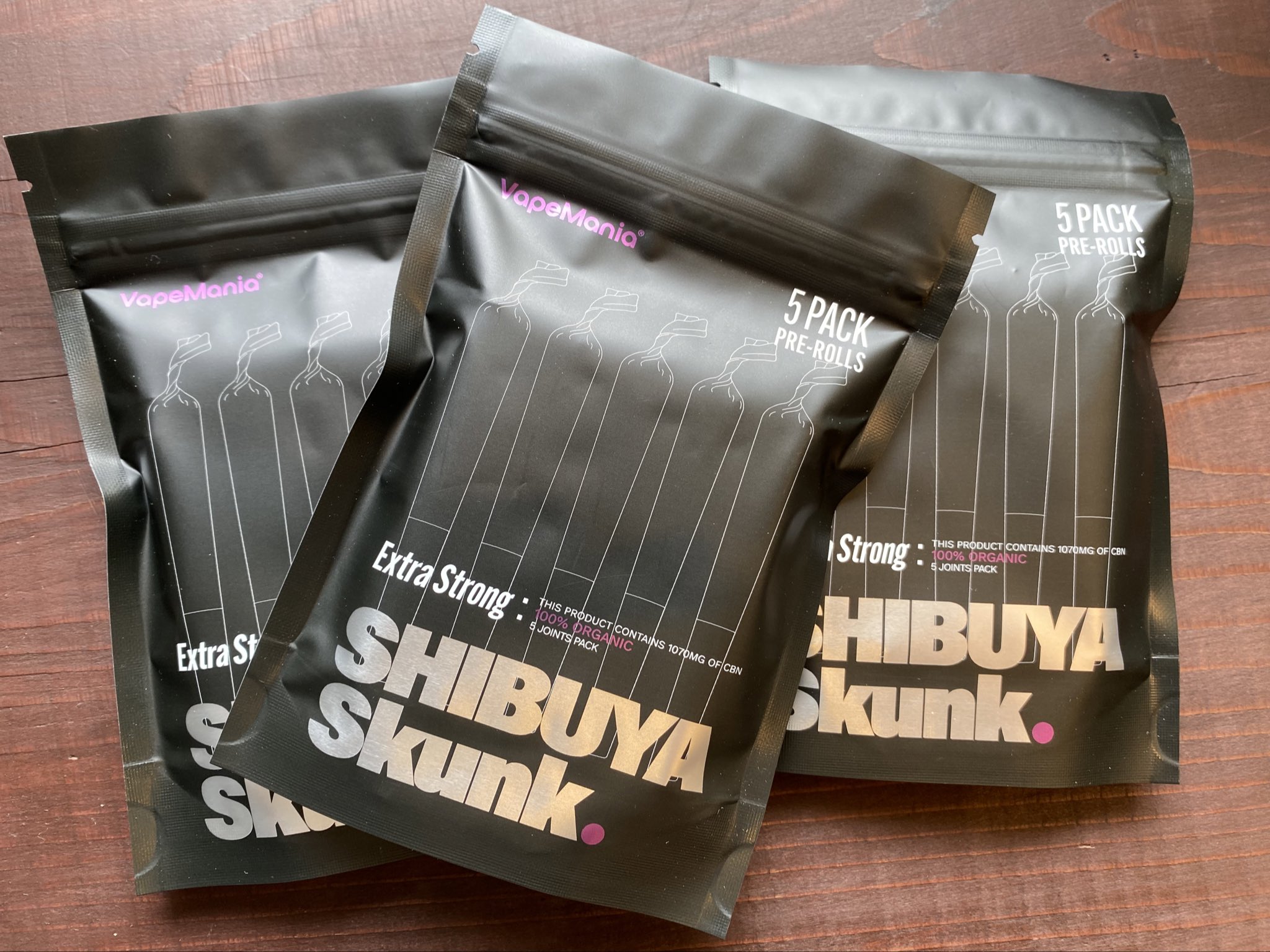 VapeMania CBNハーブ SHIBUYA Skunk 4g VMC CBNハーブExtraStrong超得