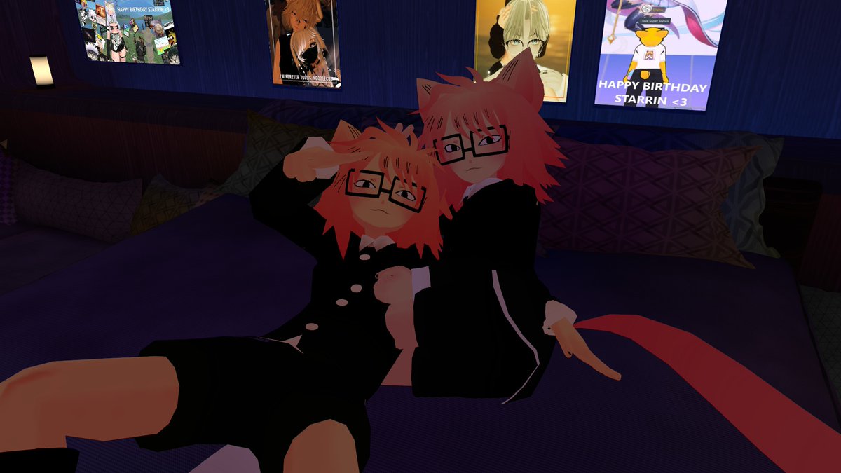 NoOneCold's tweet image. #randalivory #ranfren #vrchat #vrchatavatar 
Made the test model public ~ be on the look out for the complete model.
This one has gogo Loco and fbt compatible!!
vrchat.com/home/avatar/av…