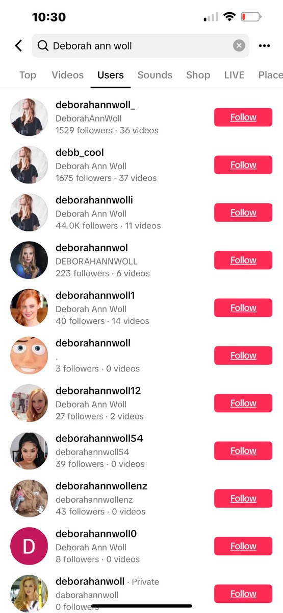 DeborahAnnWoll's tweet photo. I am NOT on Tik Tok. These accounts are NOT me. If you are in communication with anyone from there claiming to be me, you are being lied to. Unfollow them. Block them. Report them if you can. Thank you. @tiktok_us https://t.co/3R0FqZtttY