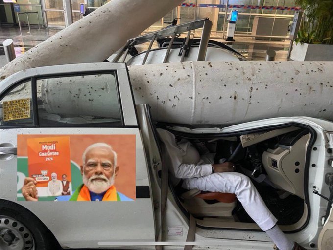 DeepakJangidIND's tweet photo. सुना है नेहरू जी ने रात को हथोड़ा ले कर तोड़ दिया टर्मिनल🤔 

मोदी जी इस देश को कब तक लूटोगे😡

#DelhiAirport #delhirain #Panauti #Rain https://t.co/UfbizFvBH3